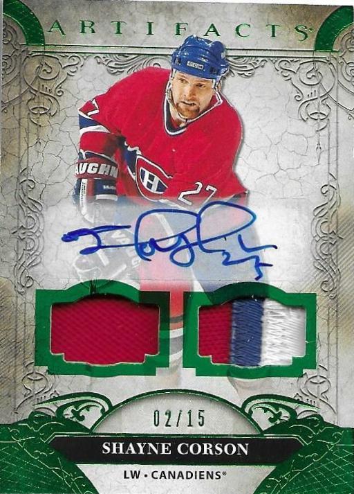 Shayne Corson [Black Autograph] #150