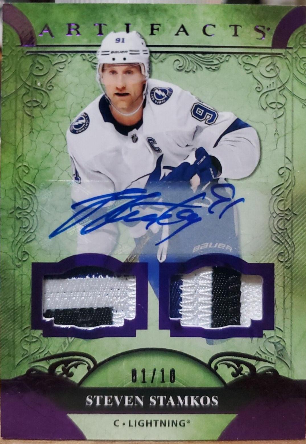 Steven Stamkos [Autograph Material Purple] #126
