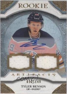 Tyler Benson [Autograph Material Gold] #172