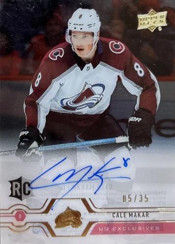 Cale Makar [Exclusives] #CC-MA