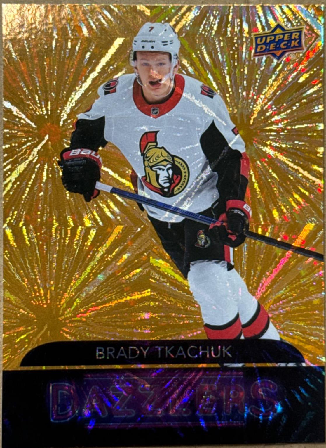 Brady Tkachuk [Orange] #DZ-31