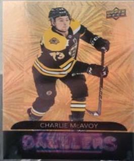 Charlie McAvoy [Orange] #DZ-103