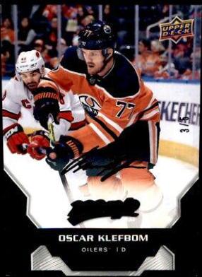 Oscar Klefbom [Super Script Black] #119