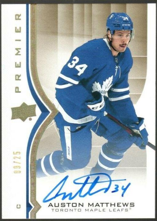 Auston Matthews [Gold Spectrum Autograph] #10