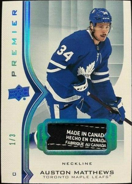 Auston Matthews [Neckline] #10