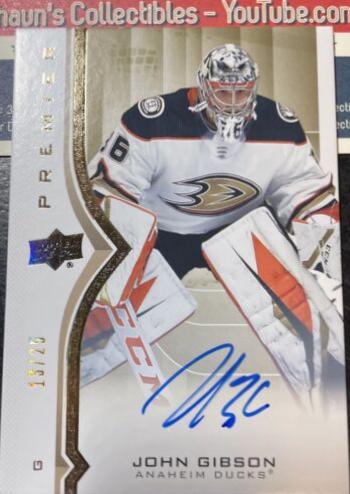 John Gibson [Gold Spectrum Autograph] #29