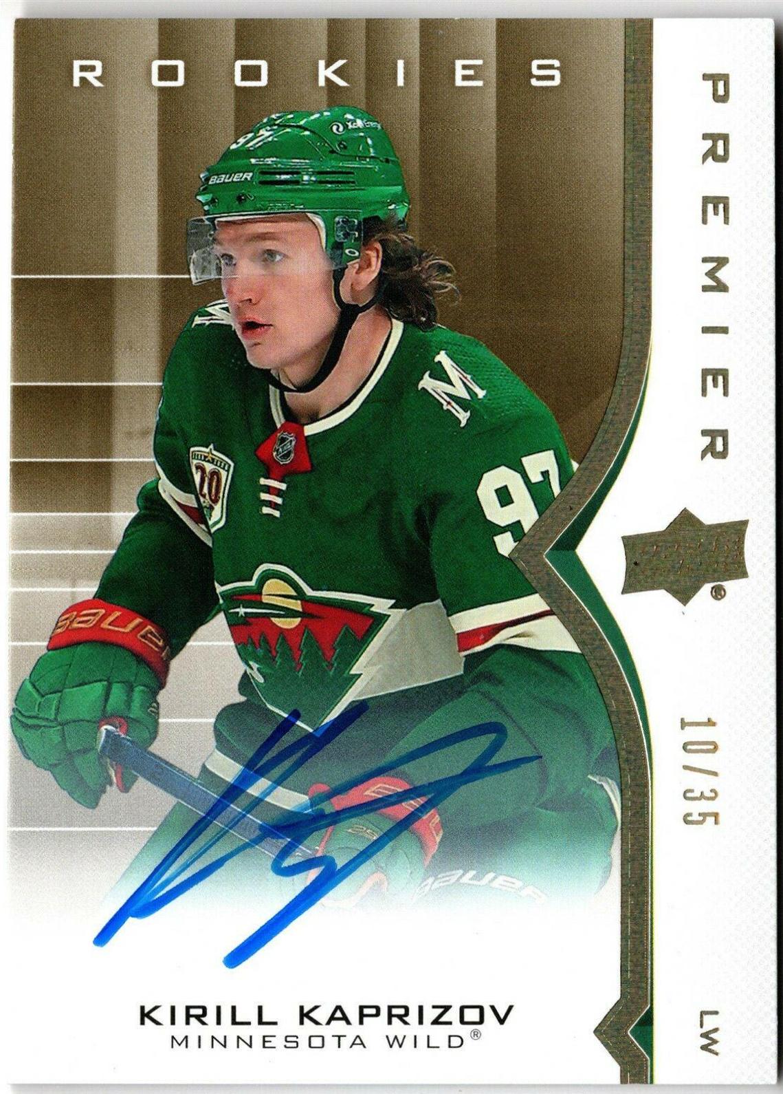 Kirill Kaprizov [Gold Spectrum Autograph] #51