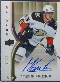 Maxime Comtois [Gold Spectrum Autograph] #31