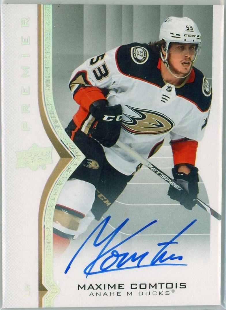 Maxime Comtois [Silver Spectrum Autograph] #31
