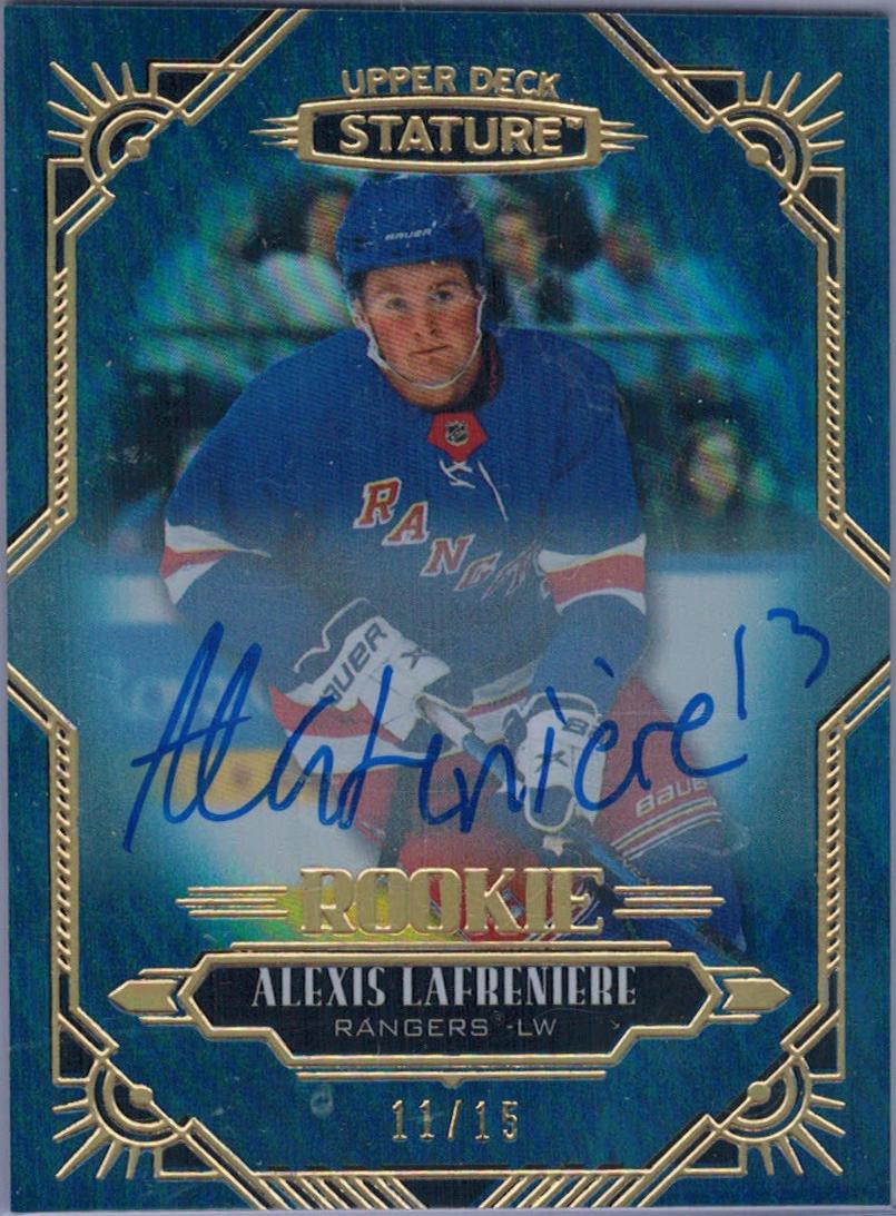 Alexis Lafreniere [Blue Autograph] #101