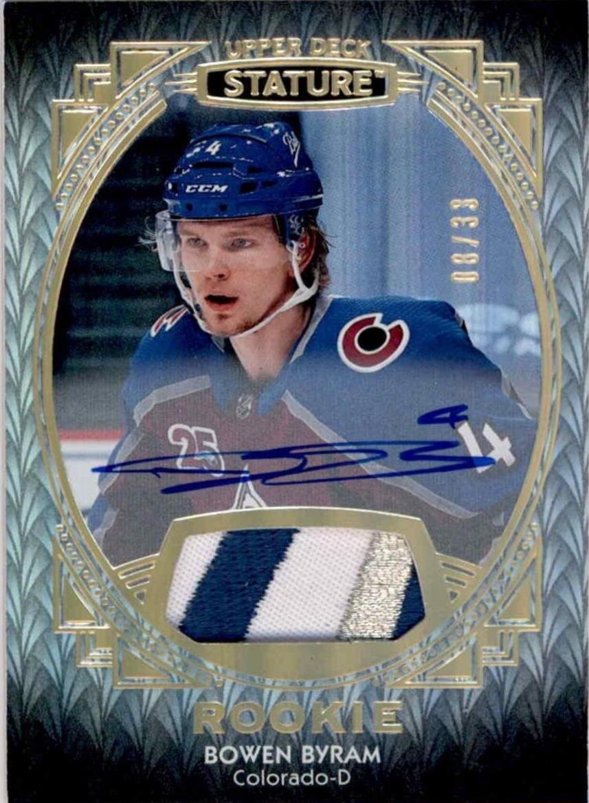 Bowen Byram [Portrait Patch Autograph] #179
