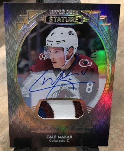 Cale Makar [Portrait Patch Autograph] #17