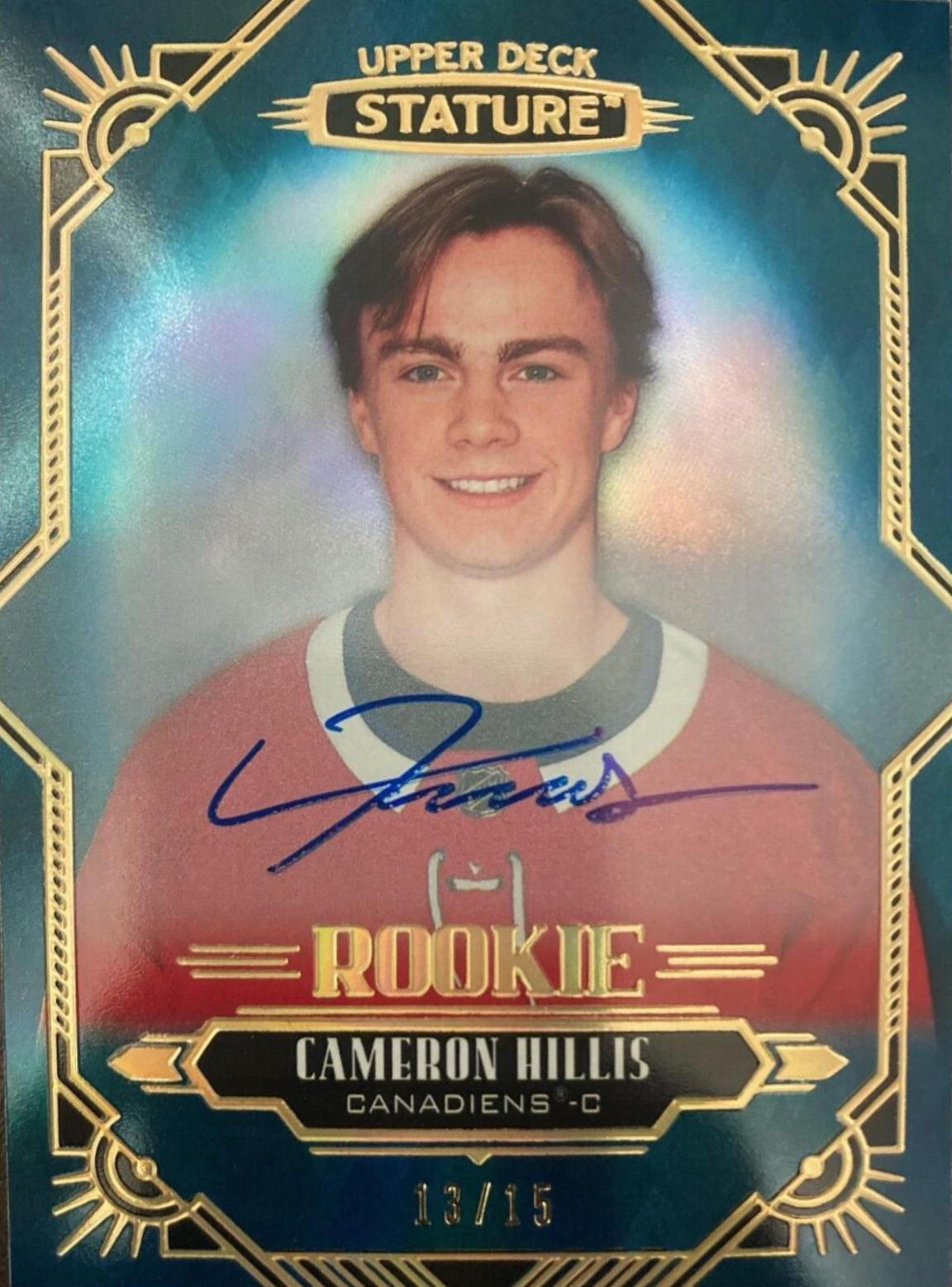 Cameron Hillis [Blue Autograph] #114