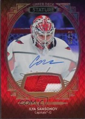 Ilya Samsonov [Portrait Patch Red Autograph] #36