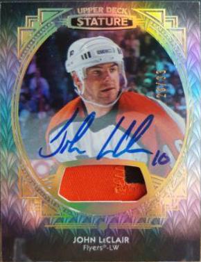 John LeClair [Portrait Patch Autograph] #91