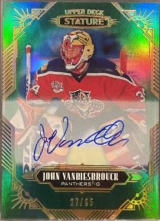John Vanbiesbrouck [Green Autograph] #78