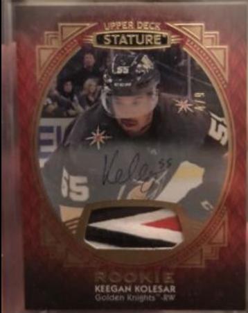 Keegan Kolesar [Portrait Patch Red Autograph] #148