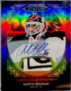 Martin Brodeur [Portrait Patch Red Autograph] #82