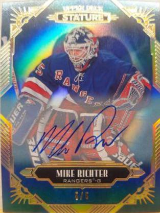 Mike Richter [Blue Autograph] #99