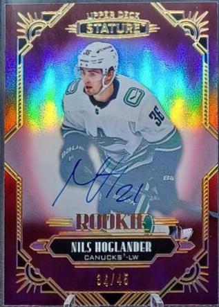 Nils Hoglander [Red Autograph] #139