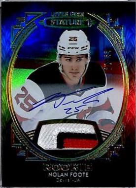 Nolan Foote [Portrait Patch Autograph] #123