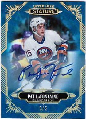 Pat LaFontaine [Blue Autograph] #77