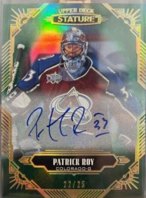 Patrick Roy [Green Autograph] #92