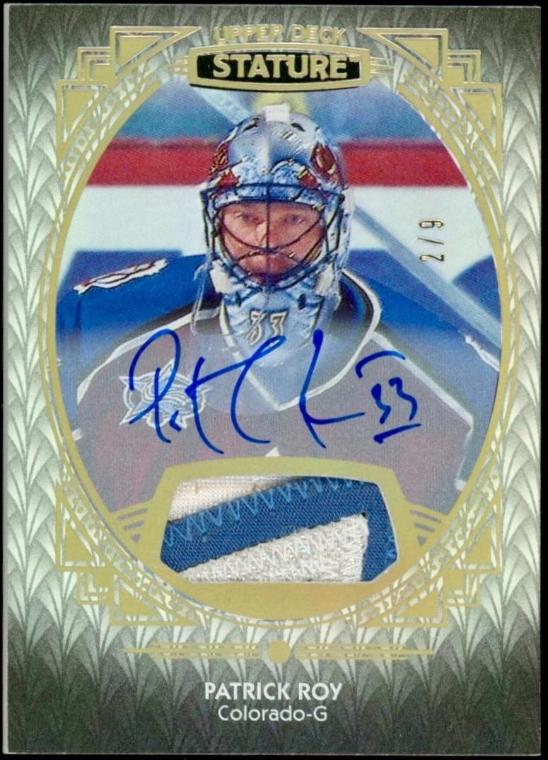 Patrick Roy [Portrait Patch Autograph] #92