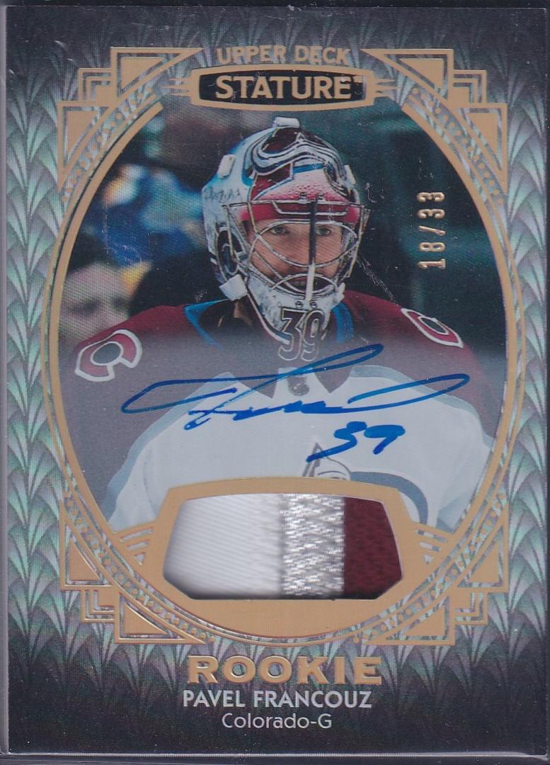Pavel Francouz [Portrait Patch Autograph] #174