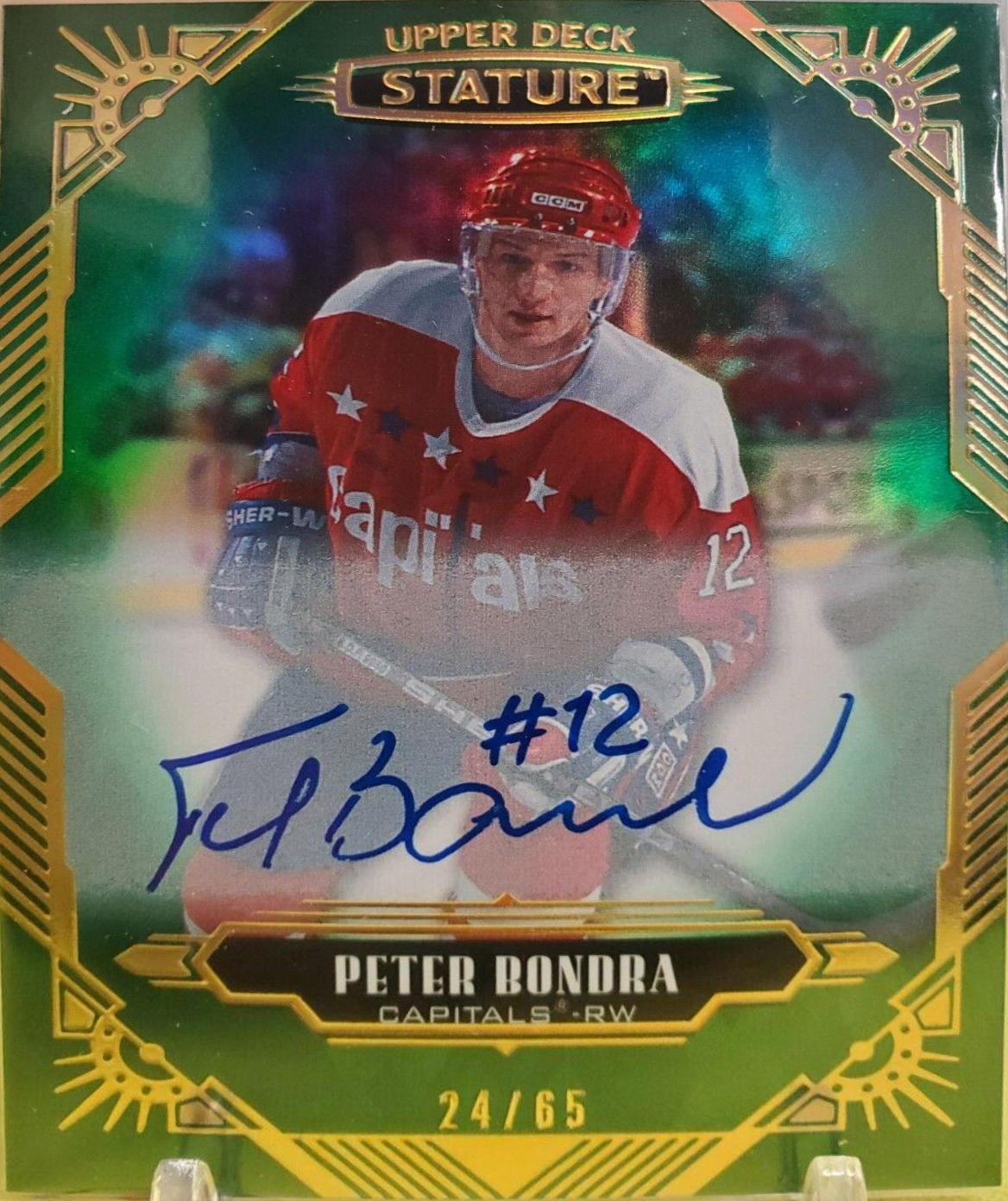 Peter Bondra [Green Autograph] #97