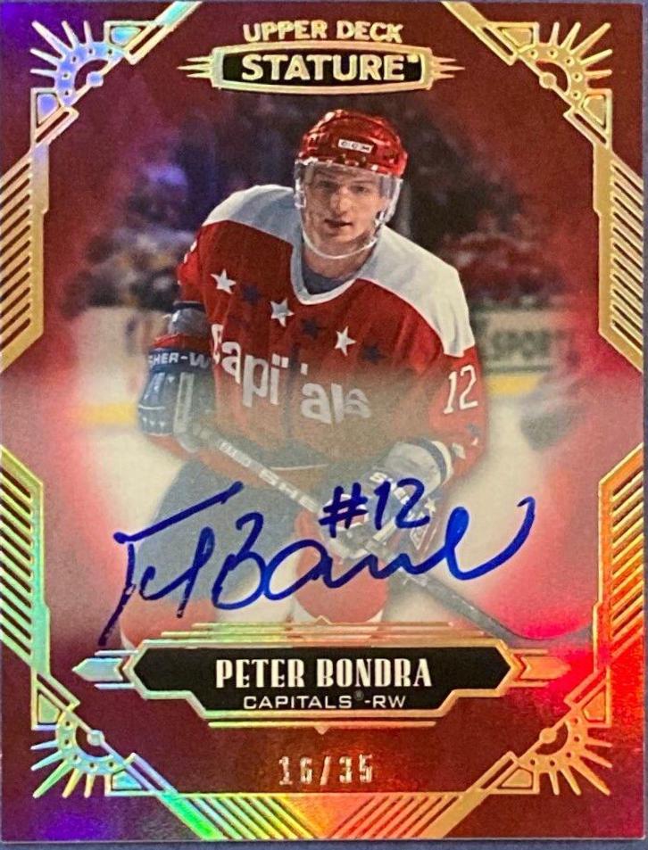 Peter Bondra [Red Autograph] #97