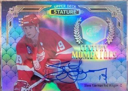 Steve Yzerman [Blue Autograph] #98