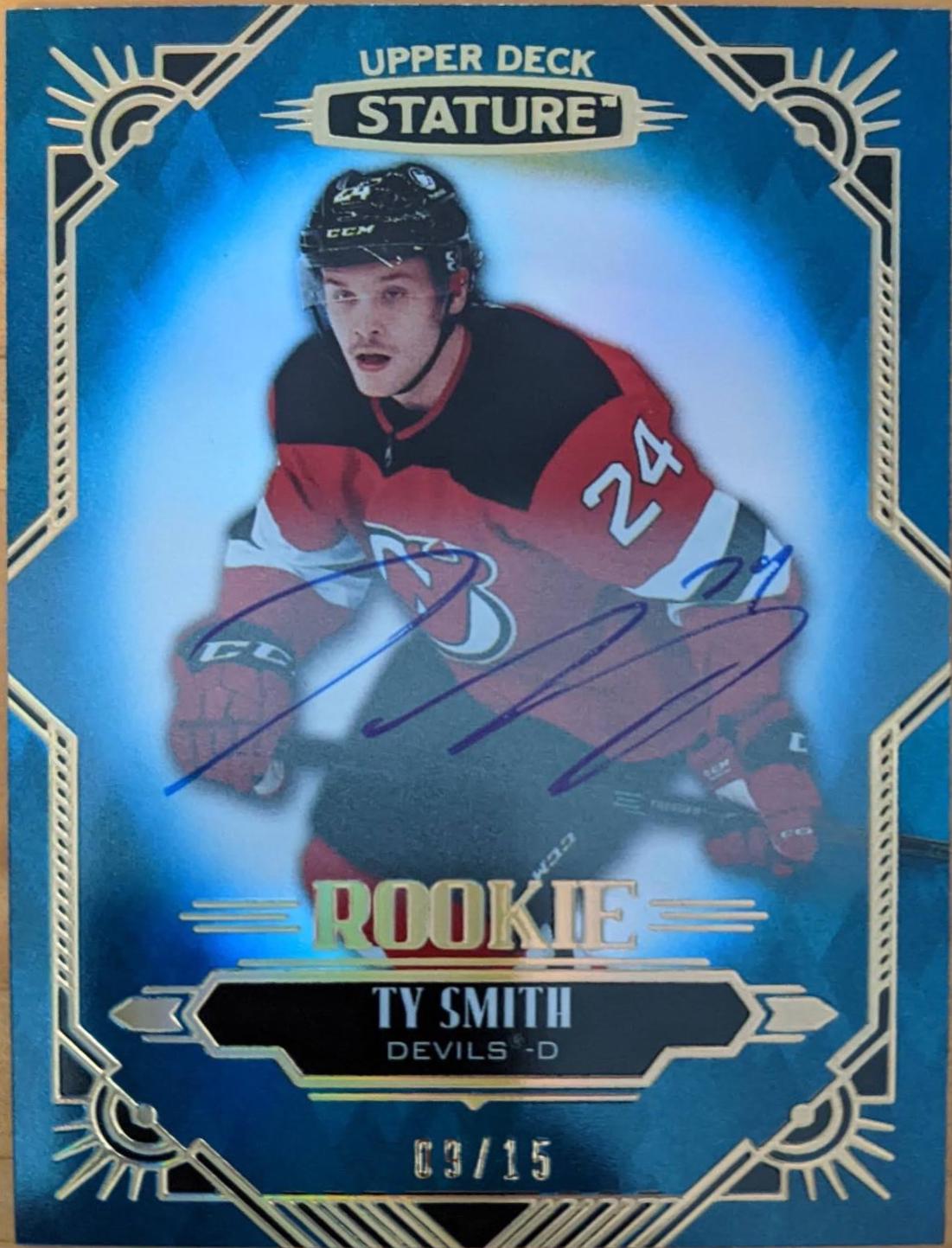 Ty Smith [Blue Autograph] #104