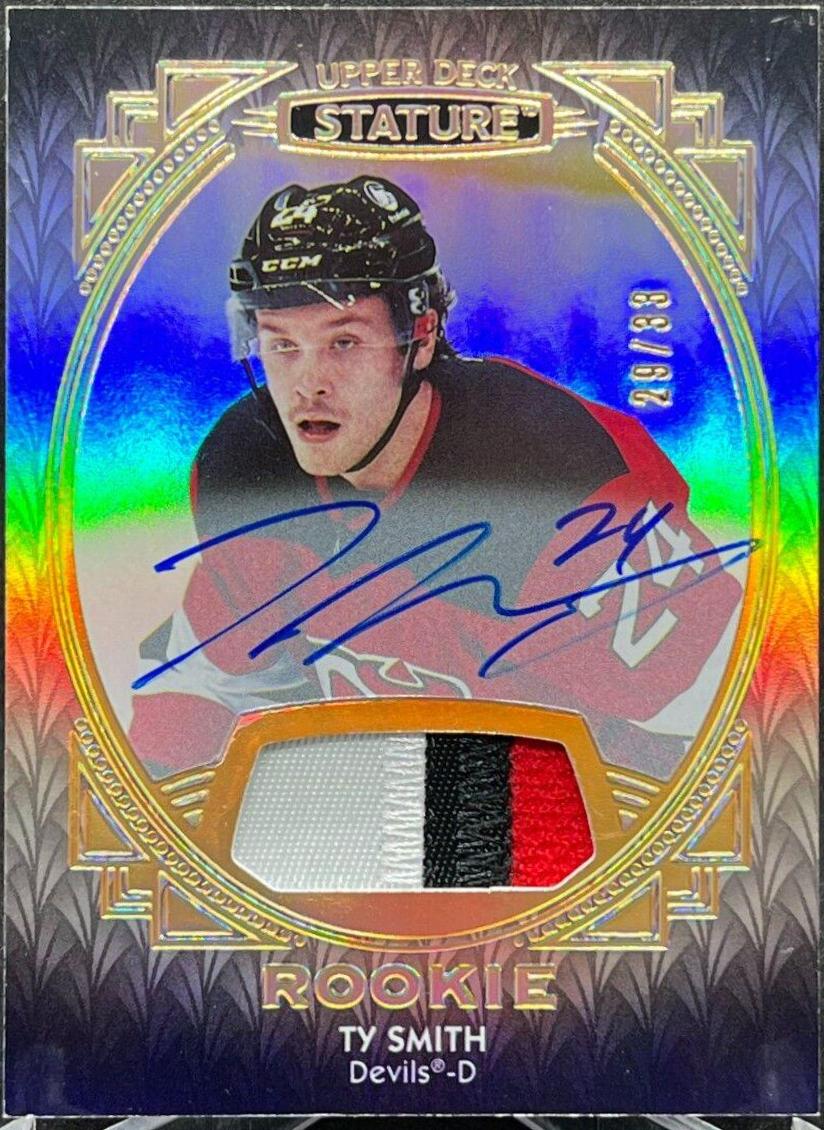 Ty Smith [Portrait Patch Autograph] #104