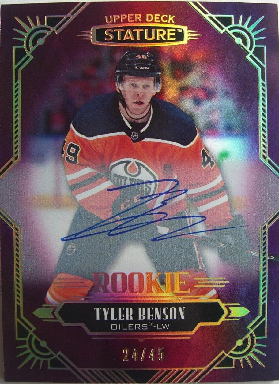 Tyler Benson [Red Autograph] #185