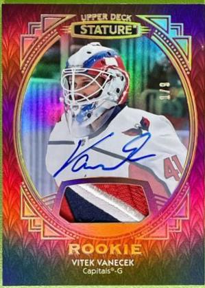 Vitek Vanecek [Portrait Patch Red Autograph] #196