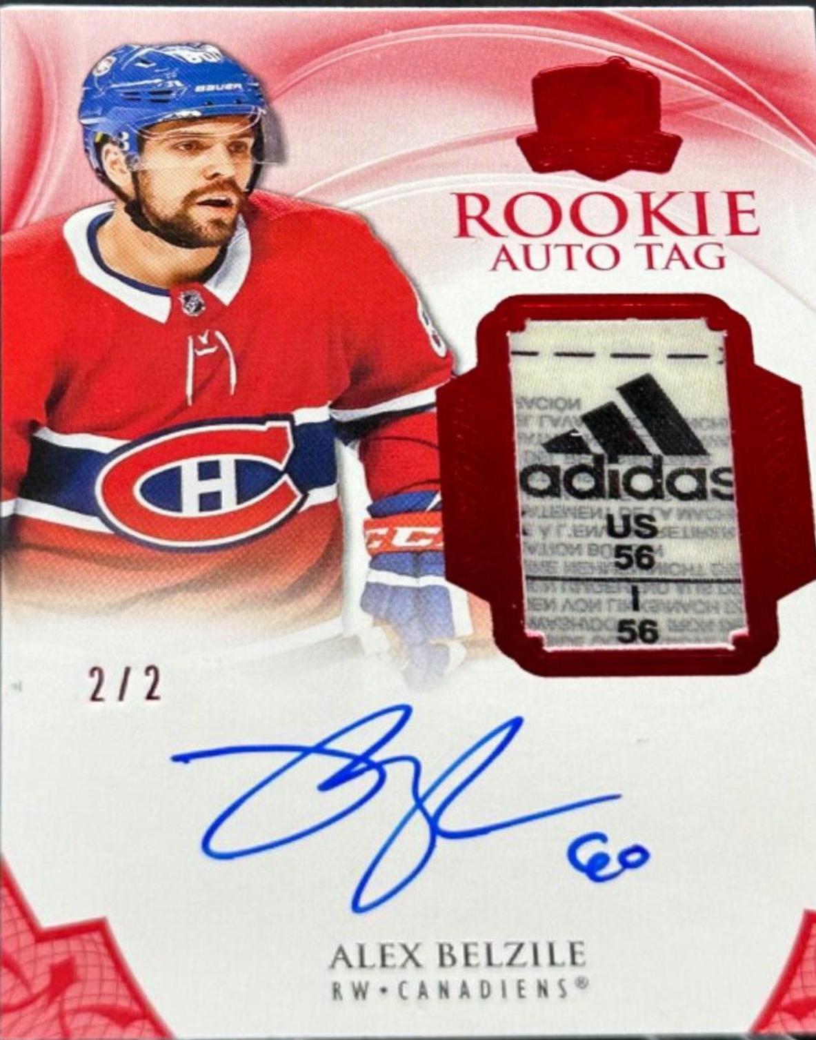 Alex Belzile [Red Autograph Tag] #114