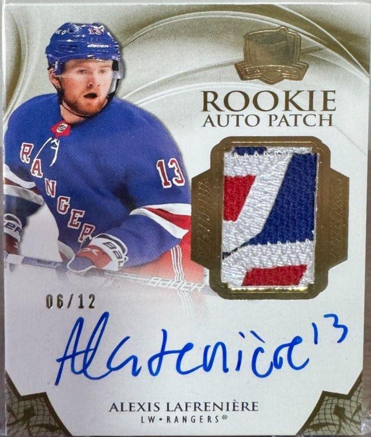 Alexis Lafreniere [Gold Autograph Patch] #101
