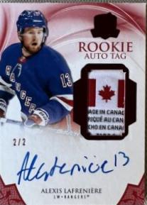Alexis Lafreniere [Red Autograph Tag] #101