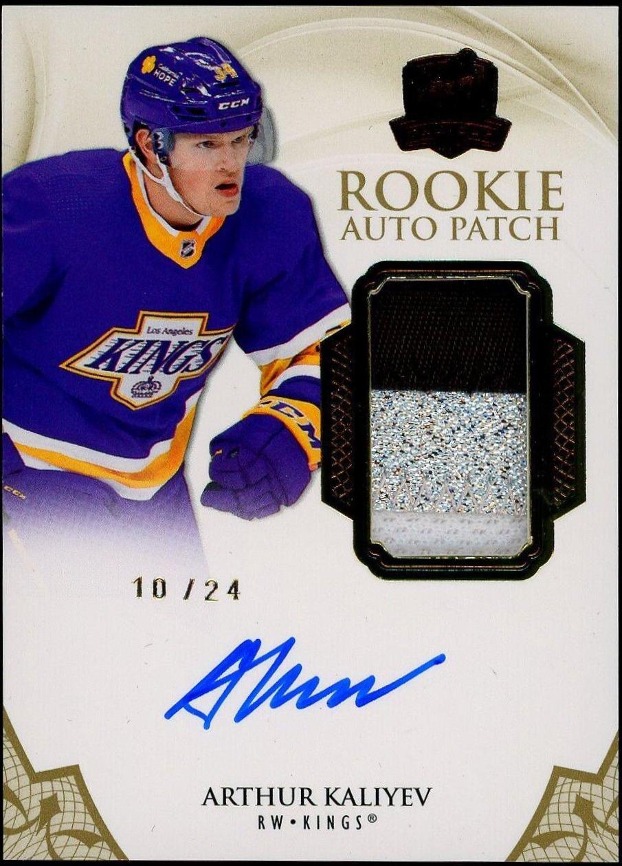 Arthur Kaliyev [Gold Autograph Patch] #165