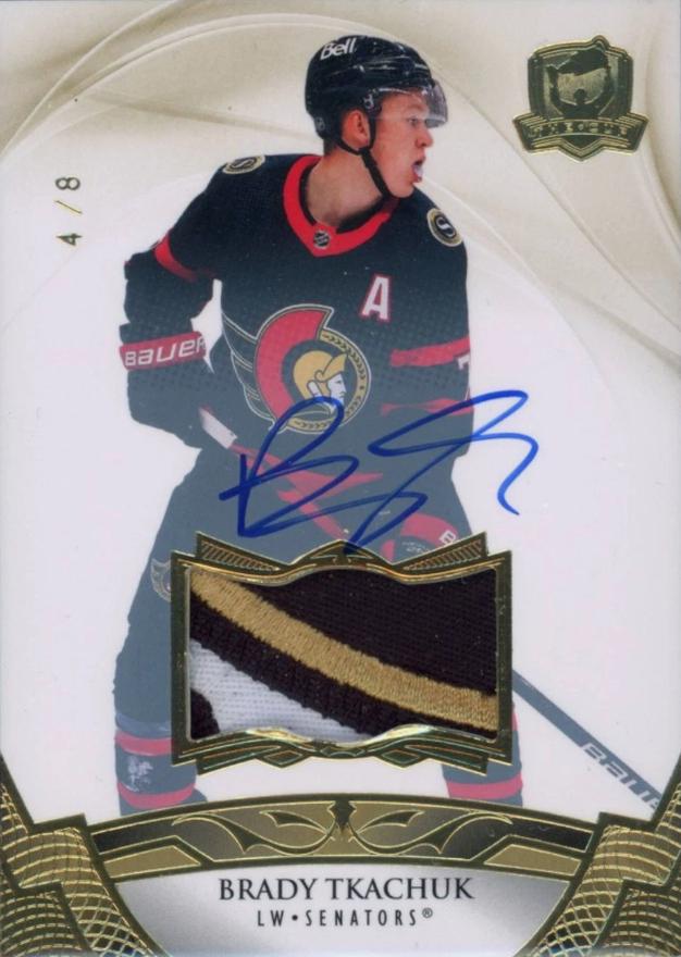 Brady Tkachuk [Gold Autograph Patch] #76
