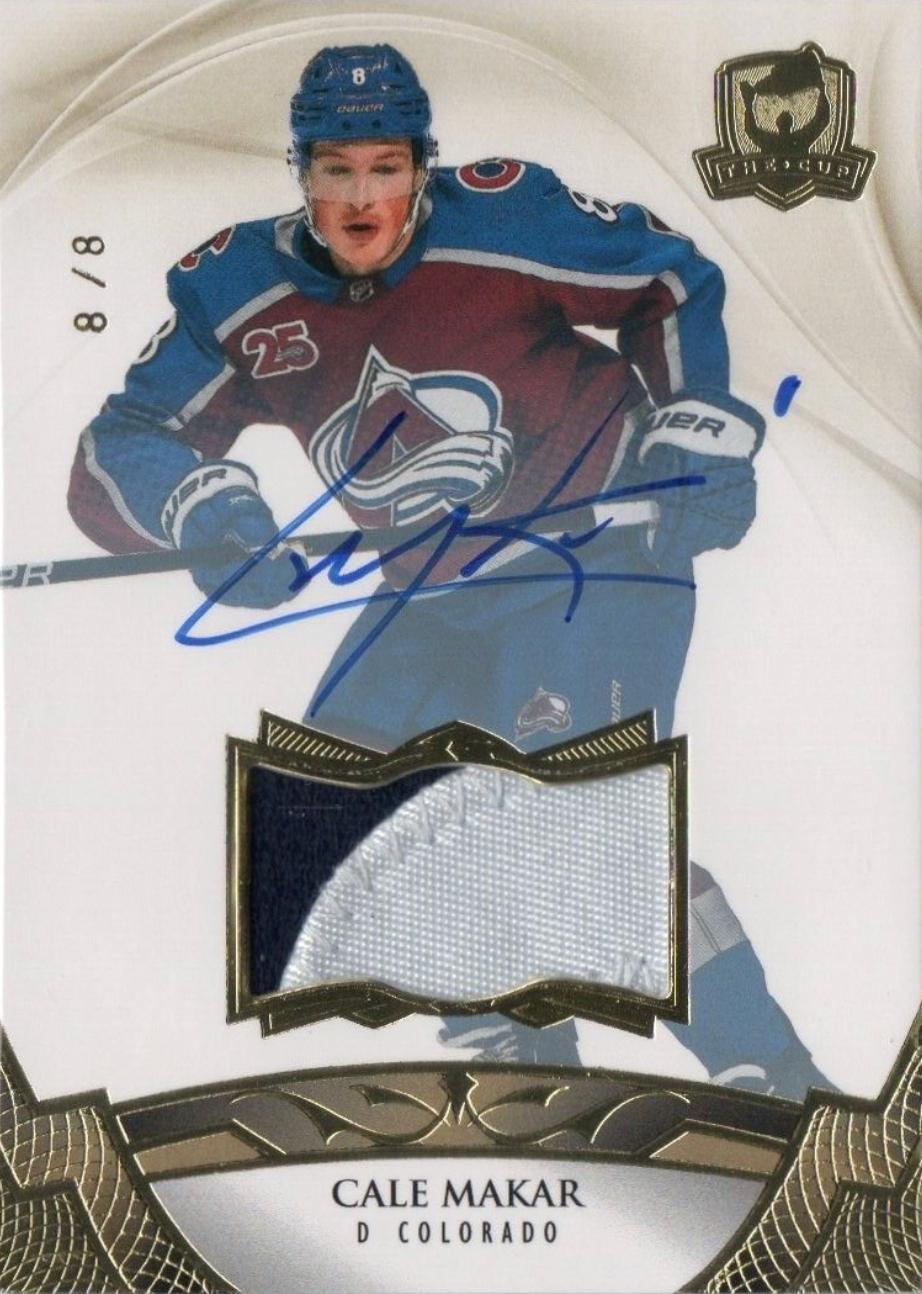 Cale Makar [Gold Autograph Patch] #48