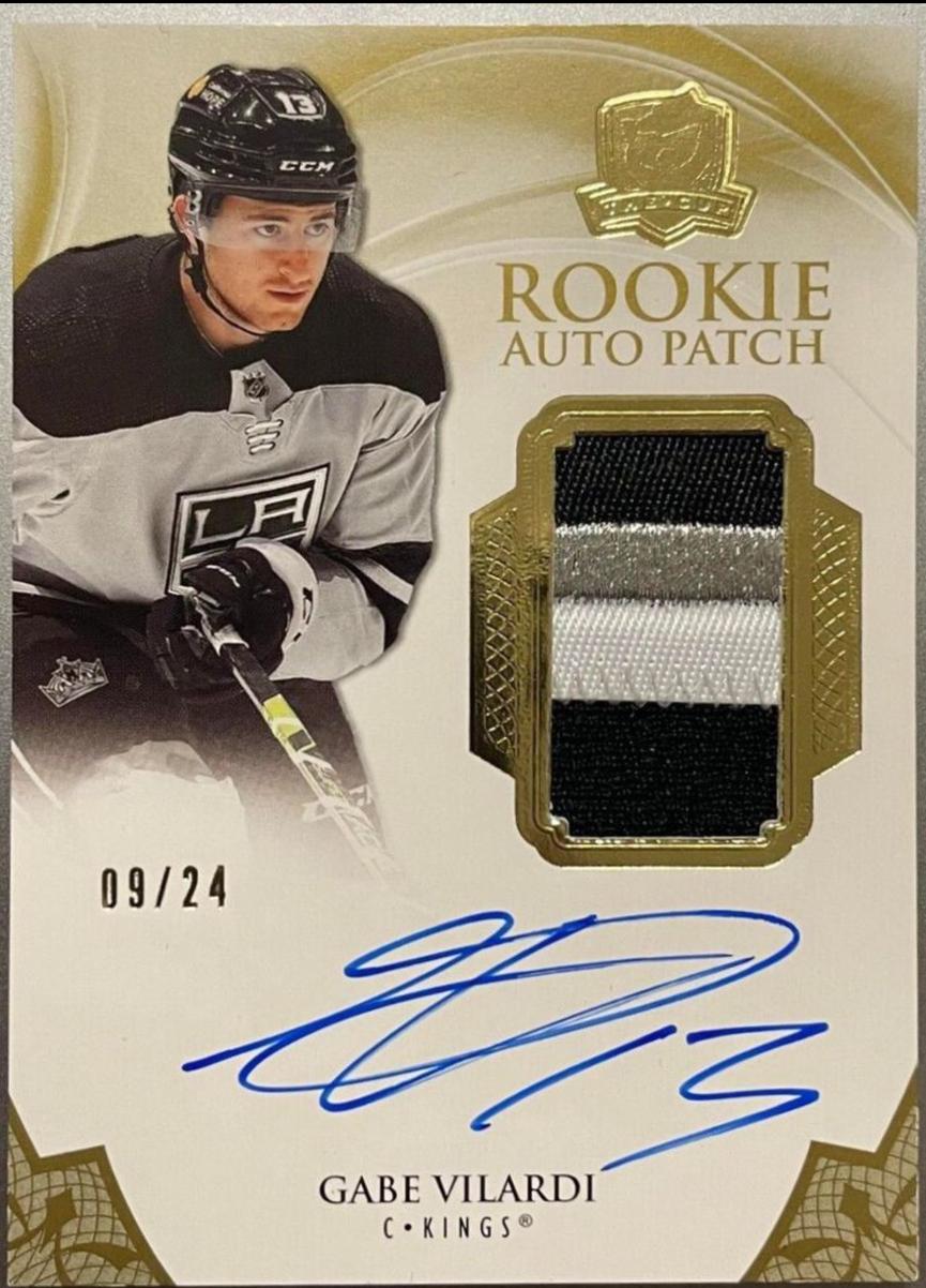 Gabe Vilardi [Gold Autograph Patch] #121