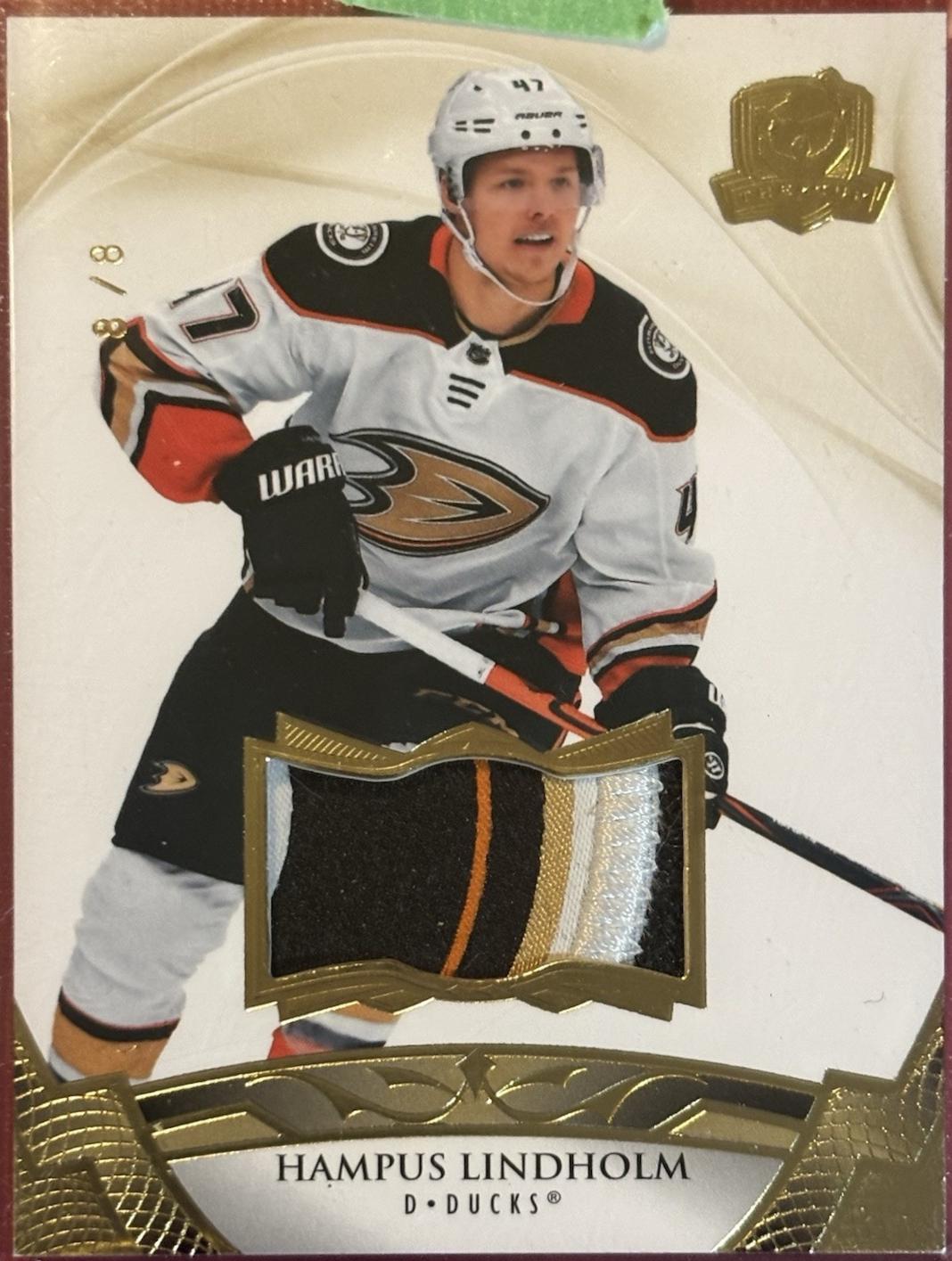 Hampus Lindholm [Gold Patch] #65