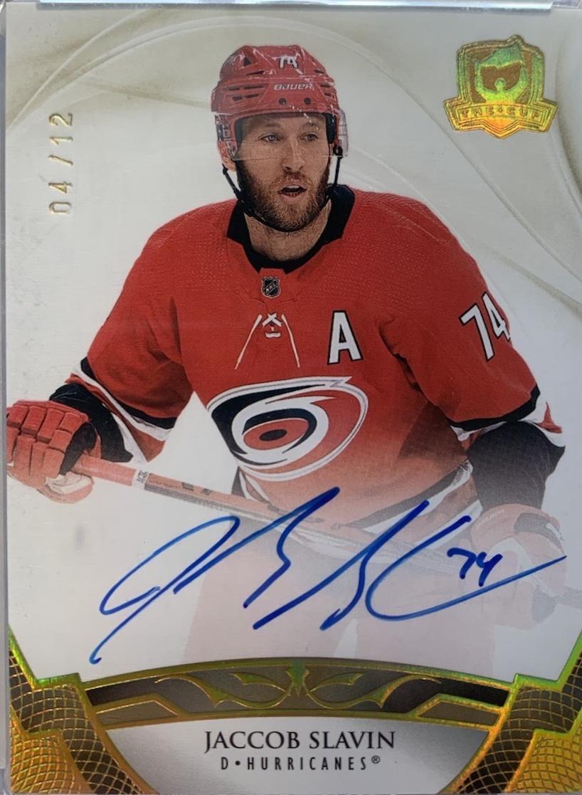 Jaccob Slavin [Gold Spectrum Autograph] #83
