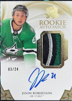 Jason Robertson [Gold Autograph Patch] #118