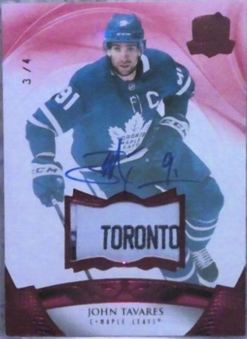 John Tavares [Red Autograph Tag] #58