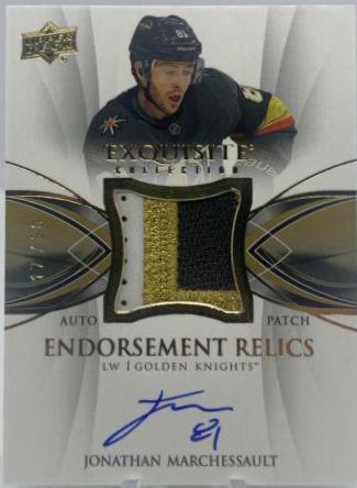 Jonathan Marchessault [Gold Autograph Patch] #26