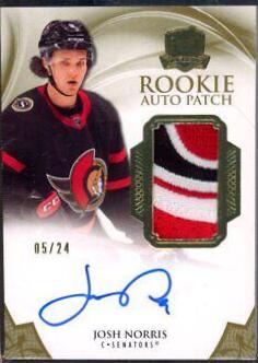 Josh Norris [Gold Autograph Patch] #139