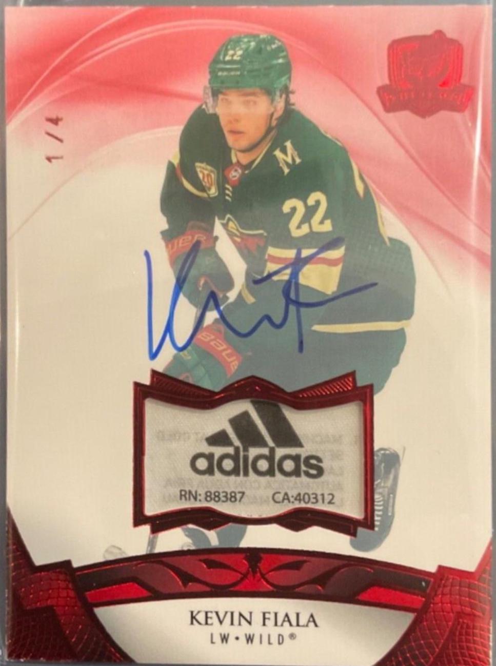 Kevin Fiala [Gold Autograph Patch] #46